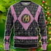 Mighty Morphin Pink Ugly Christmas Limited Edition Custom Ugly Sweater Impressive Gift