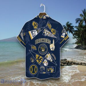 Milwaukee Brewers Print Hawaiian Shirt Best Gift Product Photo 3