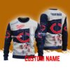 Minnesota Twins MLB Custom Name Christmas Ugly Sweater 3D For Men Women