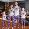 Minnesota Vikings Family Pajamas Set For Men Women Kid