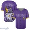 Minnesota Vikings Wave Player Softball Baseball Jersey Gift Fans