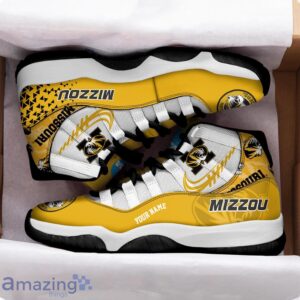 Missouri Tigers Air Jordan 11 Sneakers Custom Name Sport Team Shoes For Men And Women Product Photo 2