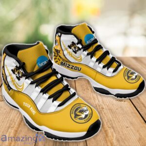 Missouri Tigers Air Jordan 11 Sneakers Custom Name Sport Team Shoes For Men And Women Product Photo 3