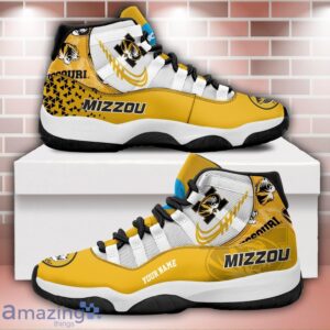Missouri Tigers Air Jordan 11 Sneakers Custom Name Sport Team Shoes For Men And Women Product Photo 1