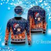 Mlb Houston Astros Custom Name Santa Claus Hat Ho Ho Ho 3d Wool Sweater