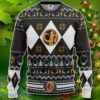 MMPR Black Ranger Christmas Custom Ugly Sweater Impressive Gift