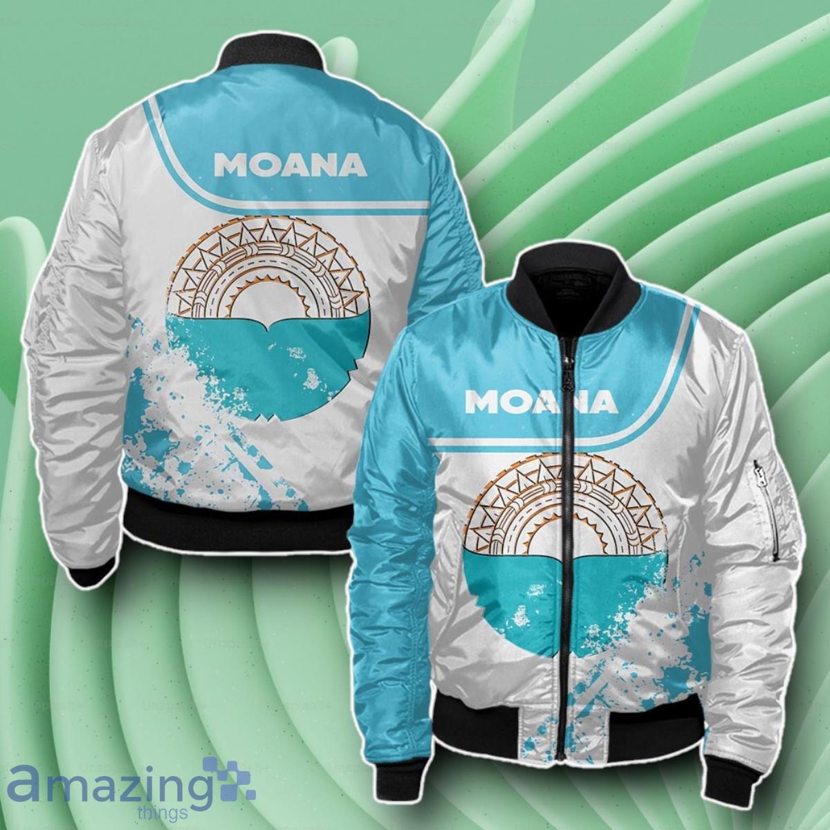 Moana Pasifika Bomber 3D Beautiful Gift For Everyone image Moana Pasifika Bomber 3D Beautiful Gift For Everyone Product Photo 1