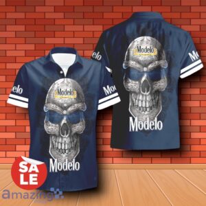 Modelo Beer Sukull Rose 3D Hawaiian Shirt & Shorts For Men Women Product Photo 2