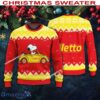Netto Marken Discount Snoopy Driving A Car Christmas Sweater For Men Women