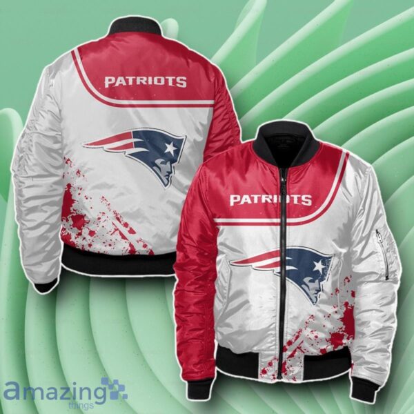 New England Patriots Bomber 3D Beautiful Gift For Everyone Product Photo 1