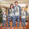 New England Patriots Christmas Tree Xmas Family Pajamas Set For Men Women Kid