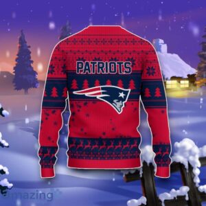 New England Patriots Grinch Ugly Christmas 3D Sweater Impressive Gift Product Photo 3