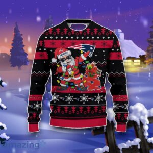 New England Patriots Santa Claus Ugly Christmas 3D Sweater Impressive Gift Product Photo 2