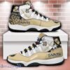 New OrleansSaints Air Jordan 11 Sneakers Custom Name Sport Team Shoes For Men And Women