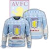 New Season Aston Villa Logo Warm Knitted Christmas Sweater Gift For Adult