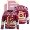 New Season Bethune Cookman Wildcats Logo Festive Ugly Xmas 3D Sweater Gift Holidays