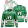 New Season Boston Celtics Logo Holly Ugly Xmas 3D Sweater For Men Women