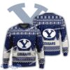 New Season BYU Cougars Logo Bauble Ugly Xmas Sweater AOP Gift Holidays