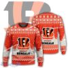 New Season Cincinnati Bengals Logo Craft Ugly Christmas Sweater Gift For Adult