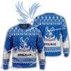 New Season Crystal Palace Logo Yarn Ugly Christmas Sweater Gift Holidays