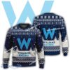 New Season F1 Racing Williams Racing Logo Soft Ugly Christmas 3D Sweater Gift Holidays