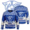 New Season Georgia State Panthers Logo Snowboard Ugly Xmas Sweater AOP Gift For Adult