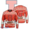 New Season Illinois Fighting Illini Logo Snowplow Ugly Christmas Sweater AOP Gift Holidays