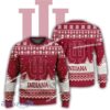 New Season Indiana Hoosiers Logo Snowsuit Ugly Xmas Sweater For Men Women