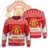 New Season Manchester United Logo Wardrobe Ugly Christmas Sweater AOP Gift For Adult