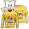 New Season Marquette Golden Eagles Logo Trend Ugly Christmas Sweater AOP For Men Women
