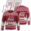 New Season Massachusetts Minutemen Logo Overcoat Knitted Christmas Sweater Gift For Adult
