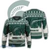 New Season Michigan State Spartans Logo Polar Ugly Xmas Sweater Gift Holidays