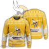 New Season Minnesota Vikings Logo Gifting Ugly Xmas Sweater AOP Gift For Adult