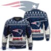 New Season New England Patriots Logo Special Knitted Christmas Sweater Gift Holidays