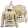 New Season New Orleans Saints Logo Festoon Ugly Christmas Sweater For Men Women