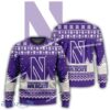 New Season Northwestern Wildcats Logo Shepherds Ugly Xmas Sweater AOP For Men Women