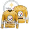 New Season Pittsburgh Steelers Logo Handmade Ugly Christmas Sweater For Men Women
