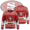 New Season San Francisco 49ers Logo Cosy Knitted Christmas 3D Sweater Gift For Adult
