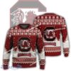 New Season South Carolina Gamecocks Logo Hymn Ugly Xmas Sweater AOP Gift Holidays