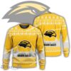 New Season Southern Miss Golden Eagles Logo Singing Ugly Christmas Sweater For Men Women