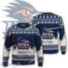 New Season UTSA Roadrunners Logo Noel Ugly Christmas 3D Sweater For Men Women