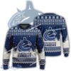 New Season Vancouver Canucks Logo Icicle Ugly Xmas Sweater AOP For Men Women