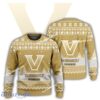 New Season Vanderbilt Commodores Logo Kringle Ugly Christmas Sweater AOP Gift For Adult
