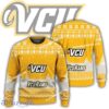 New Season Virginia Commonwealth Rams Logo Woolen Knitted Christmas Sweater For Men Women