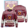 New Season West Ham United Logo Comfy Ugly Christmas Sweater For Men Women
