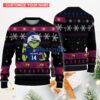 New York Giants Team Logo Ugly Chrismas Ugly Sweater Custom Name And Number For Fans