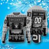 NFL Las Vegas Raiders Playing Field Raiders Custom Ugly Christmas Sweater Impressive Gifts