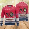 NHL Ottawa Senators Hockey Team Logo Ugly Christmas Sweater Sports Team Family Christmas Gift