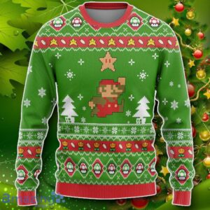 Nintendo Super Mario Custom Ugly Christmas Sweater Impressive Gift Product Photo 1