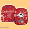 North Carolina State NCAA Snoopy and Woodstock Cute Personalized Number Christmas Ugly Sweater New Gift Limited Edition